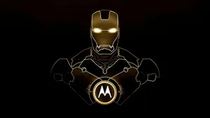 Gold Motorola Iron Man Wallpaper