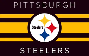 Gold Stripes Pittsburgh Steelers Wallpaper