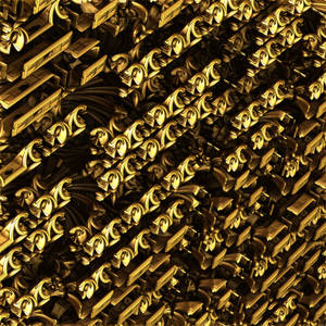 Gold Structure Wallpaper