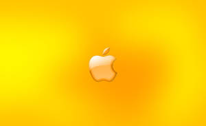 Golden Apple Logo Wallpaper