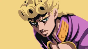 Golden Fanart Giorno Giovanna Wallpaper
