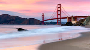 Golden Gate Bridge Sunset4 K Wallpaper