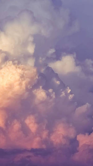 Golden Hour Clouds Wallpaper
