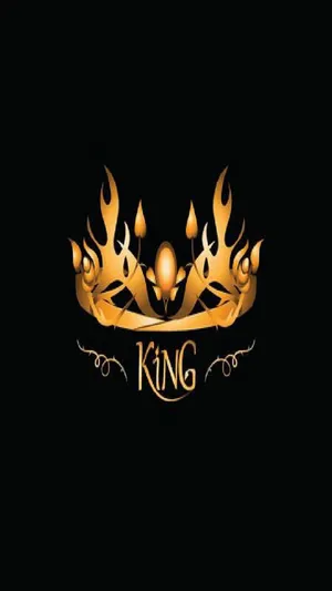 Golden King Crown Wallpaper