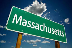 Golden Sun Setting Over Autumn Landscape In Massachusetts Wallpaper