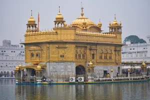 Golden Temple Close-up Wallpaper