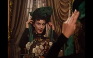 Gone With The Wind Scarlett O'hara Mirror Wallpaper