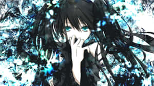 Good Anime Hatsune Miku Black Hair Art Wallpaper