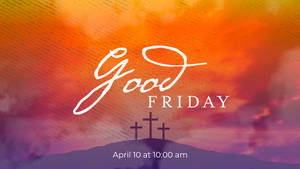 Good Friday Church Service Wallpaper