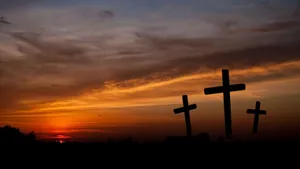 Good Friday Holy Sunset Wallpaper