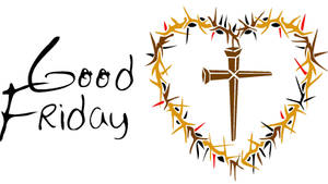 Good Friday In White Wallpaper