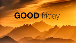 Good Friday Minimalist Image Wallpaper