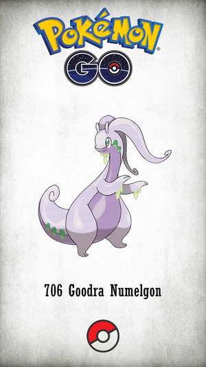 Goodra On Pokemon Go Wallpaper