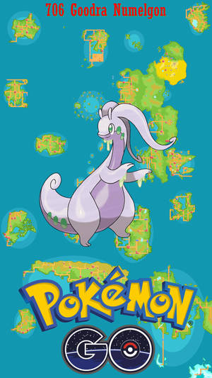 Goodra, The Dragon Pokémon, In An Intense Battle Wallpaper