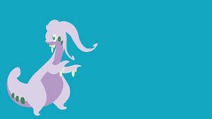 Goodra Vector Art Wallpaper