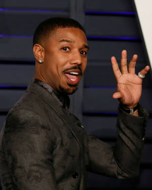 Goofy Michael B. Jordan Wallpaper