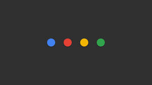 Google Colors In Dots Wallpaper