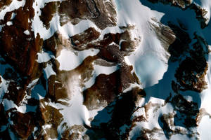 Google Earth Melting Snow In Antarctica Wallpaper