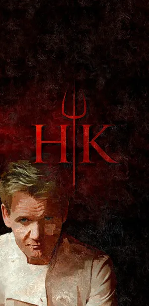 Gordon Ramsay Hell's Kitchen Digital Art Wallpaper