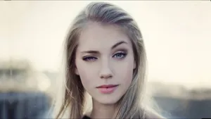 Gorgeous Blonde Girl Wallpaper
