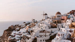 Gorgeous Santorini Wallpaper