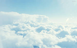 Gorgeous Summers Day In The Sky Wallpaper