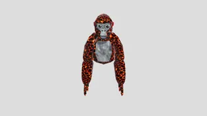 Gorilla Tag 3d Model Leopard Print Wallpaper