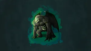 Gorilla With Wings Art Wallpaper