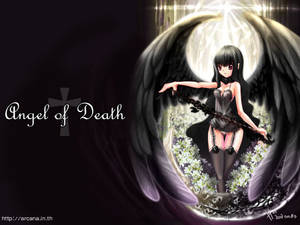 Goth Angels Of Death Wallpaper