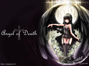 Goth Angels Of Death Wallpaper