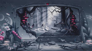 Gothic Alice In Wonderland Hd Wallpaper