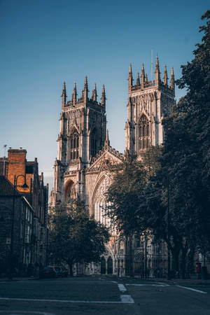 Gothic Cathedral York Minster Wallpaper