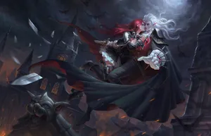 Gothic Fantasy Vampire Love Wallpaper