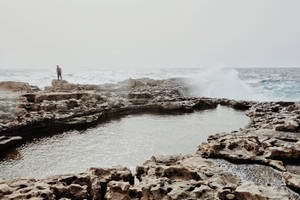 Gozo Malta Wild Sea Wallpaper