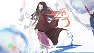 Graceful Demon Nezuko Wallpaper
