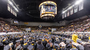 Graduation Ceremony Milwaukee Panther Arena Wallpaper