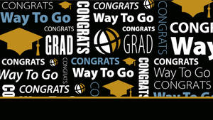 Graduation Compliment Template Wallpaper