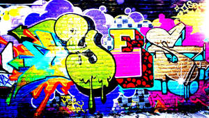 Graffiti, Bright Colors, Multicolors Wallpaper