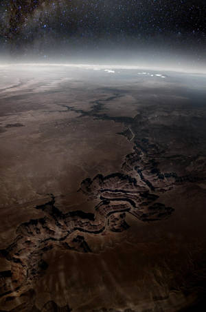 Grand Canyon View From Space Wallpaper