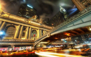 Grand Central Terminal At Night Wallpaper