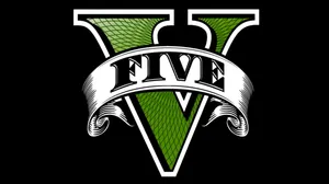 Grand Theft Auto V Gaming Logo Wallpaper