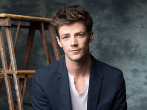 Grant Gustin Hot Celebrity Wallpaper