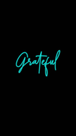 Grateful Neon Phone Wallpaper