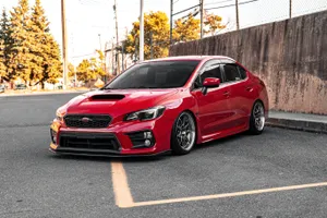 Gravel Red Subaru Wrx Sti 4k Wallpaper