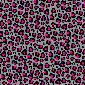 Gray And Pink Leopard Print Wallpaper