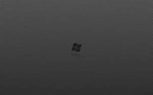 Gray Minimalist Dark Windows 7 Wallpaper