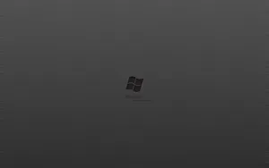 Gray Minimalist Dark Windows 7 Wallpaper