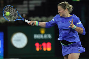 Great Tennis Athlete Kim Clijsters Wallpaper