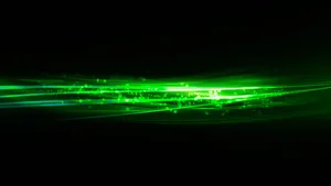 Green Abstract Led 4k Wallpaper