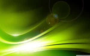 Green Abstract Wallpaper With Light And Dark Background Wallpaper